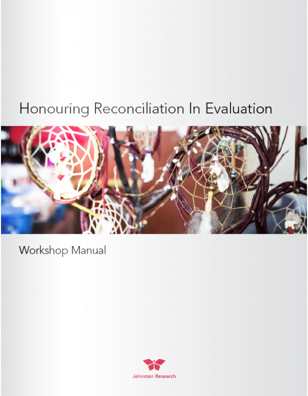 Honouring Reconciliation In Evaluation Workshop Manual